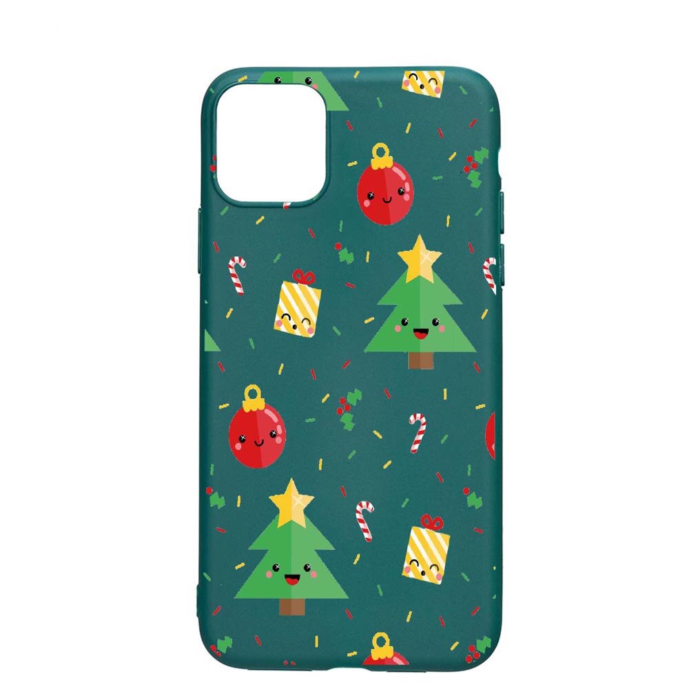 Husa Samsung Galaxy Note 10 Lite / Galaxy A81, Xmas, rezistenta la uzura, anti-alunecare, din silicon Premium, ForestGreen, FG309