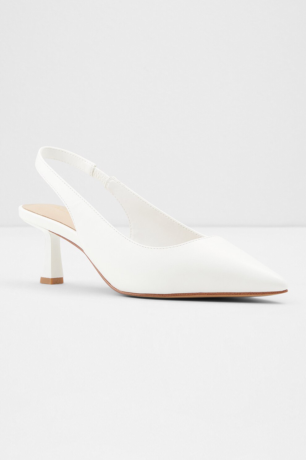 Aldo, Pantofi slingback de piele ecologica cu varf ascutit Peranga