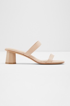 Aldo, Papuci cu toc masiv, de piele ecologica Etealia Aldo, Papuci cu toc masiv, de piele ecologica Etealia