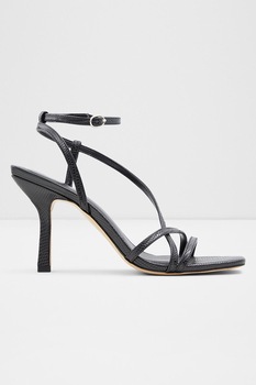 Aldo, Sandale cu barete multiple Rendalith, Negru, 8.5 Aldo, Sandale cu barete multiple Rendalith, Negru, 8.5