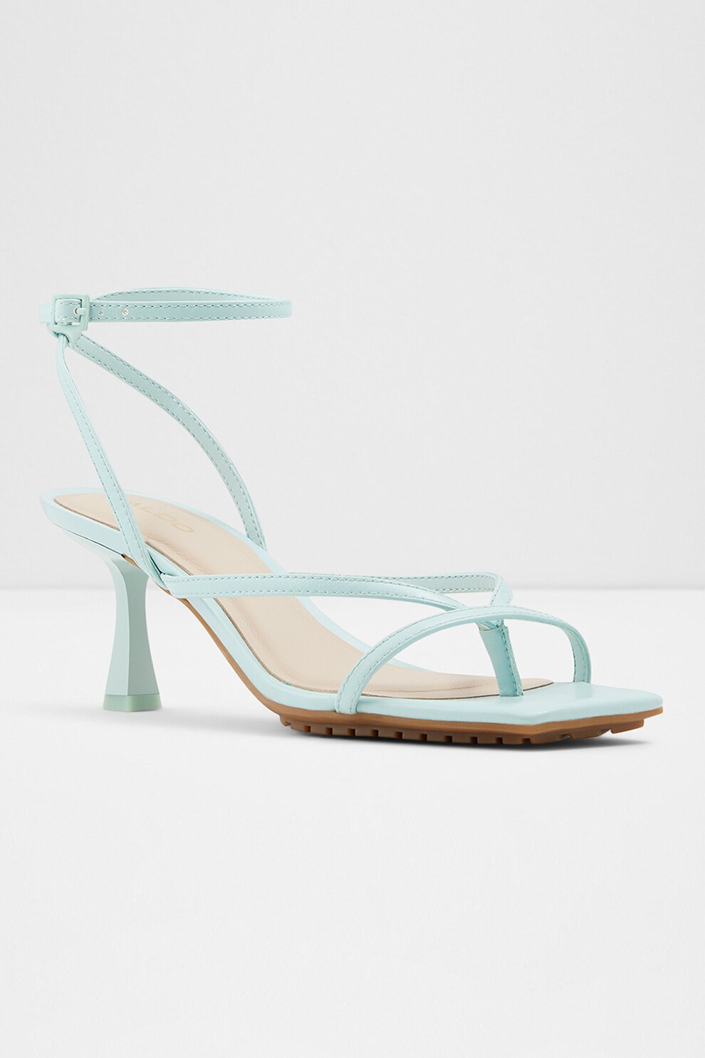 Aldo, Sandale de piele ecologica cu barete multiple Kaviel