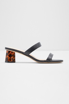 Aldo, Papuci cu toc masiv, de piele ecologica Etealia Aldo, Papuci cu toc masiv, de piele ecologica Etealia