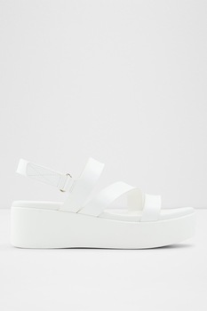 Aldo, Sandale de piele ecologica cu platforma Perwell Aldo, Sandale de piele ecologica cu platforma Perwell