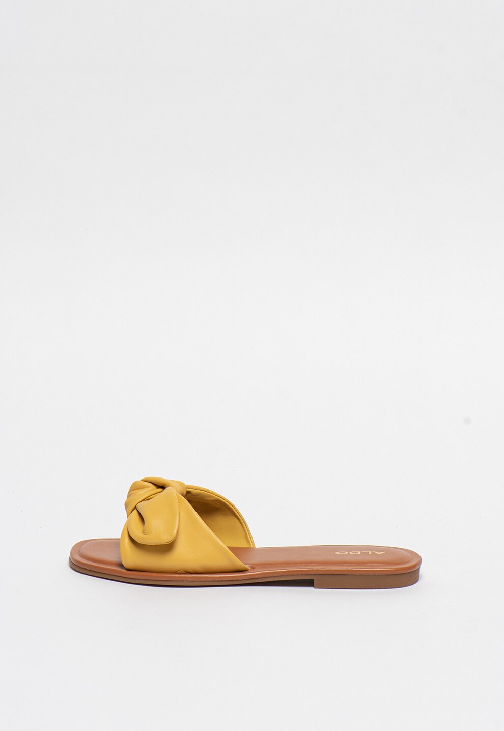Aldo, Papuci de piele cu detaliu innodat Abayrith
