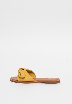 Aldo, Papuci de piele cu detaliu innodat Abayrith Aldo, Papuci de piele cu detaliu innodat Abayrith