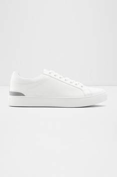 Aldo, Pantofi sport de piele ecologica Eisingen, Alb, 11 Aldo, Pantofi sport de piele ecologica Eisingen, Alb, 11