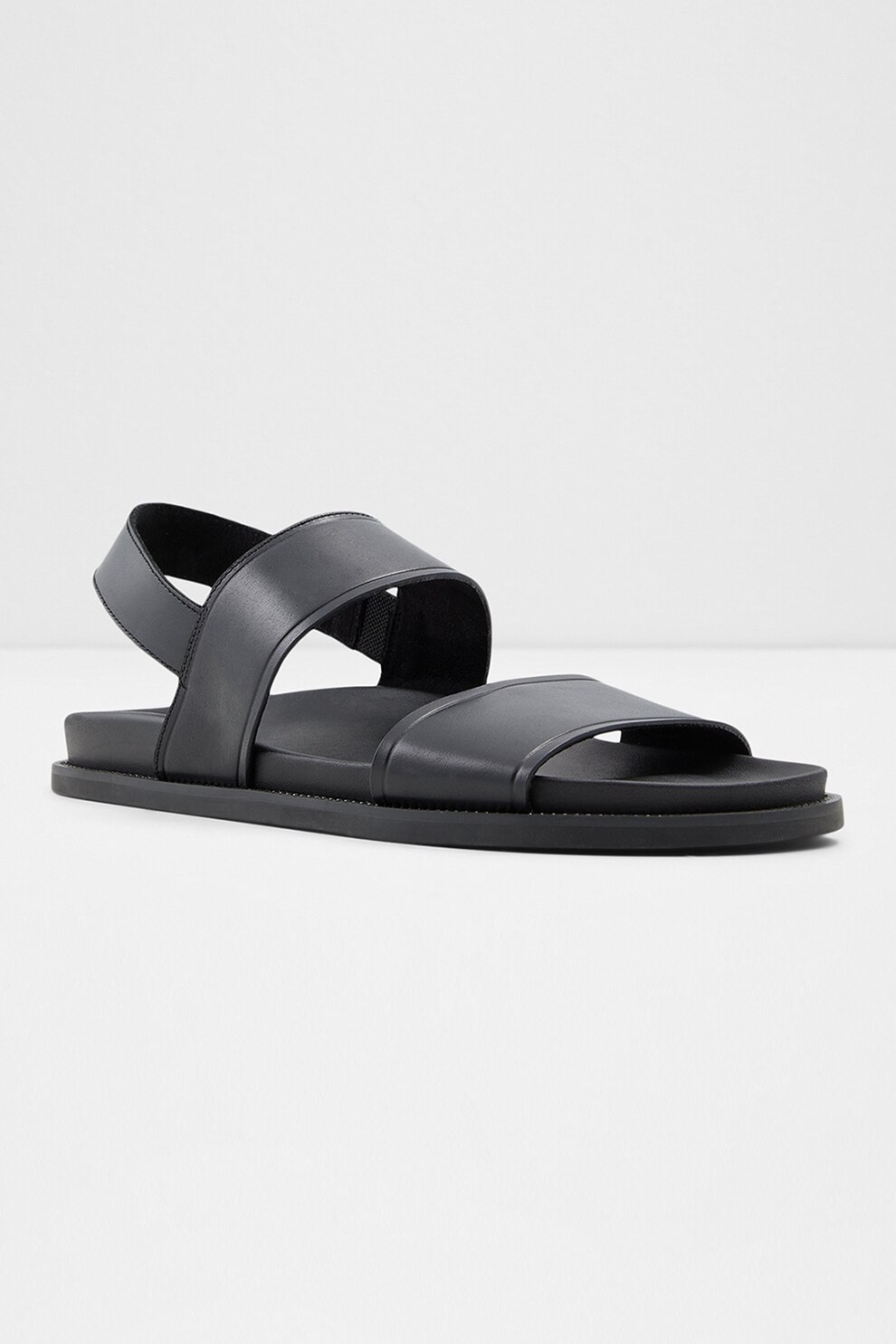 Aldo, Sandale de piele Nurray, Negru, 11