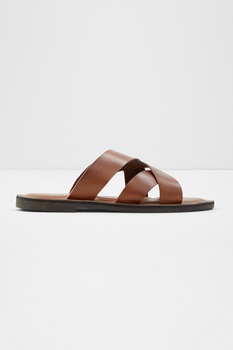 Aldo, Papuci de piele Nyos, Coniac, 7 Aldo, Papuci de piele Nyos, Coniac, 7