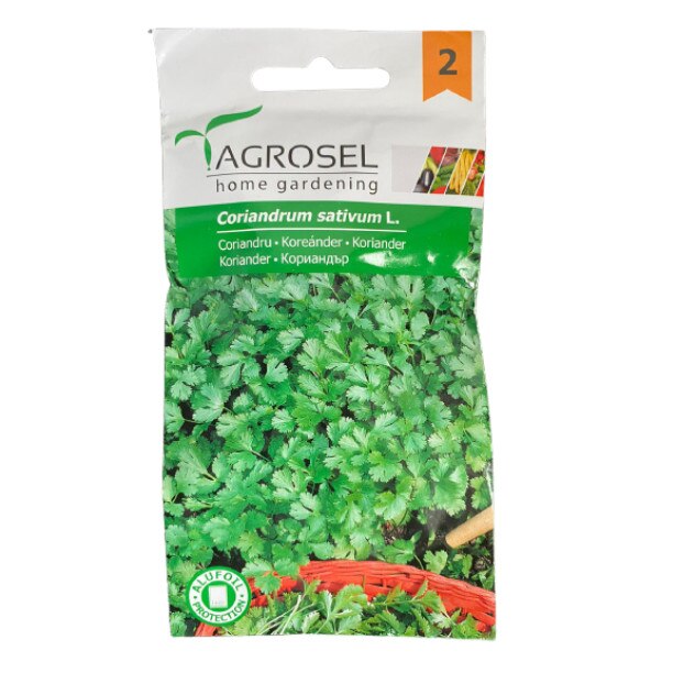 Seminte coriandru, Agrosel - plic 5 gr