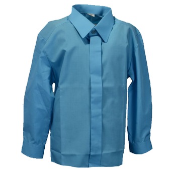 Camasa cu maneca lunga pentru baieti Mini Junior KSL-128C, Albastru, 98 cm Camasa cu maneca lunga pentru baieti Mini Junior KSL-128C, Albastru, 98 cm