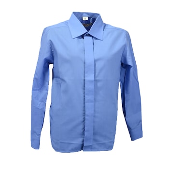 Camasa cu maneca lunga pentru baieti Jankes KSL-112C-2, Albastru, 152 cm Camasa cu maneca lunga pentru baieti Jankes KSL-112C-2, Albastru, 152 cm