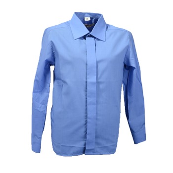 Camasa cu maneca lunga pentru baieti Jankes KSL-112C-2, Albastru, 164 cm Camasa cu maneca lunga pentru baieti Jankes KSL-112C-2, Albastru, 164 cm