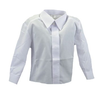 Camasa cu maneca lunga pentru baieti Mini Junior KSL-135C, Alb, 68 cm Camasa cu maneca lunga pentru baieti Mini Junior KSL-135C, Alb, 68 cm