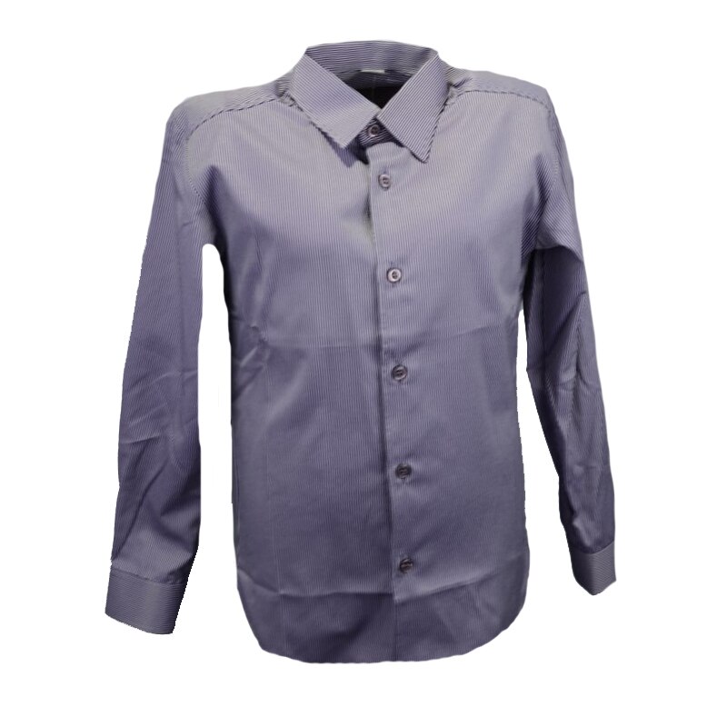 Camasa cu maneca lunga pentru baieti Mini Junior KSL-150C, Mov, 128 cm