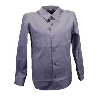 Camasa cu maneca lunga pentru baieti Mini Junior KSL-150C, Mov, 128 cm Camasa cu maneca lunga pentru baieti Mini Junior KSL-150C, Mov, 128 cm