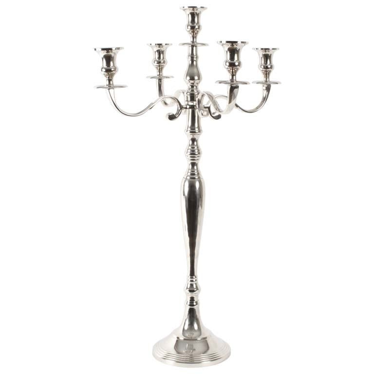 Sfesnic argintiu din aluminiu 37 cm x 75 cm