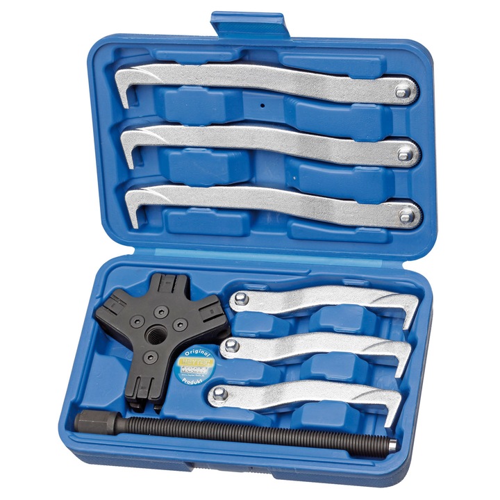 Extractor universal cu 3 sau 2 ghiare, HEYTEC, 8 piese