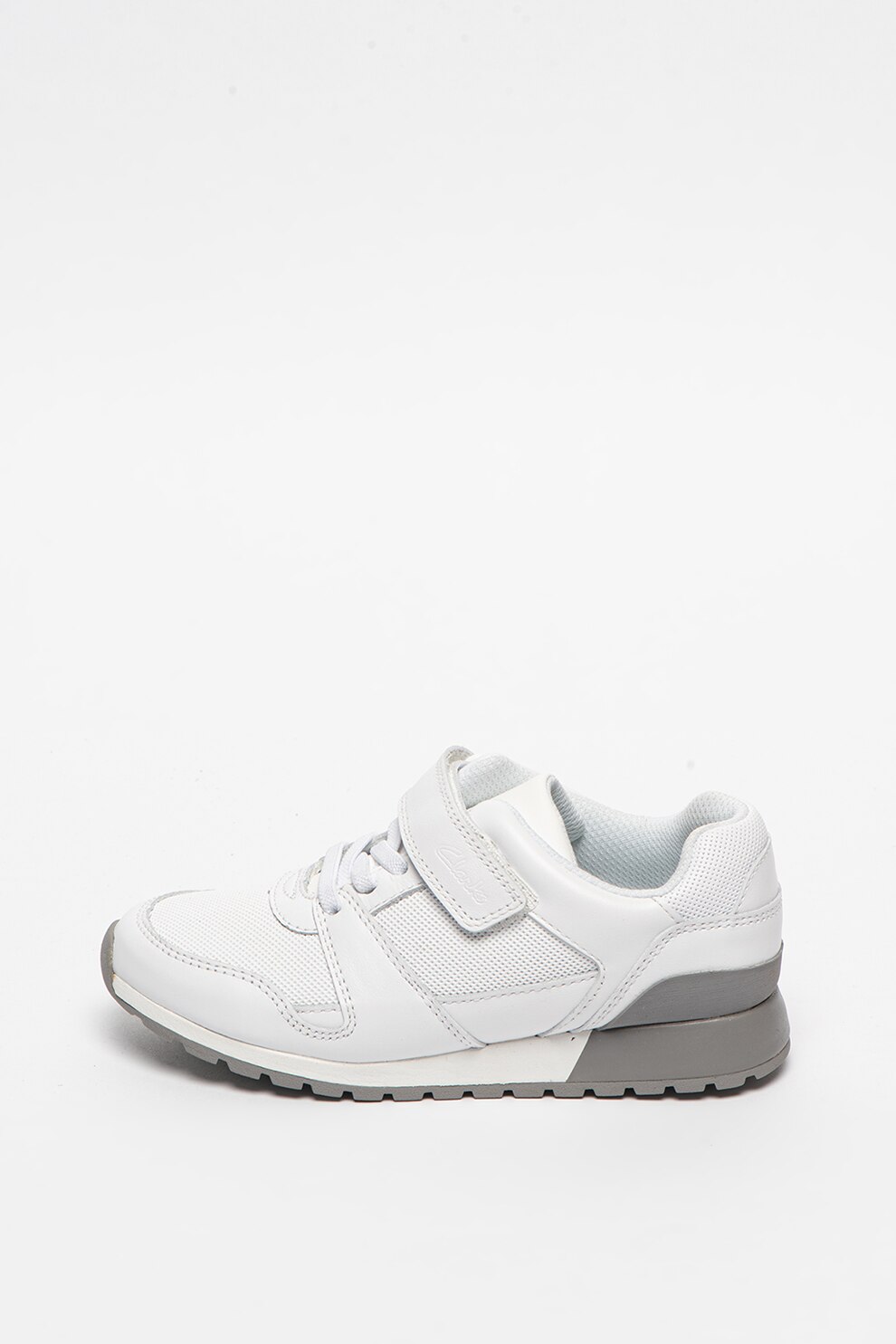 Clarks, Pantofi sport de piele Retro Run