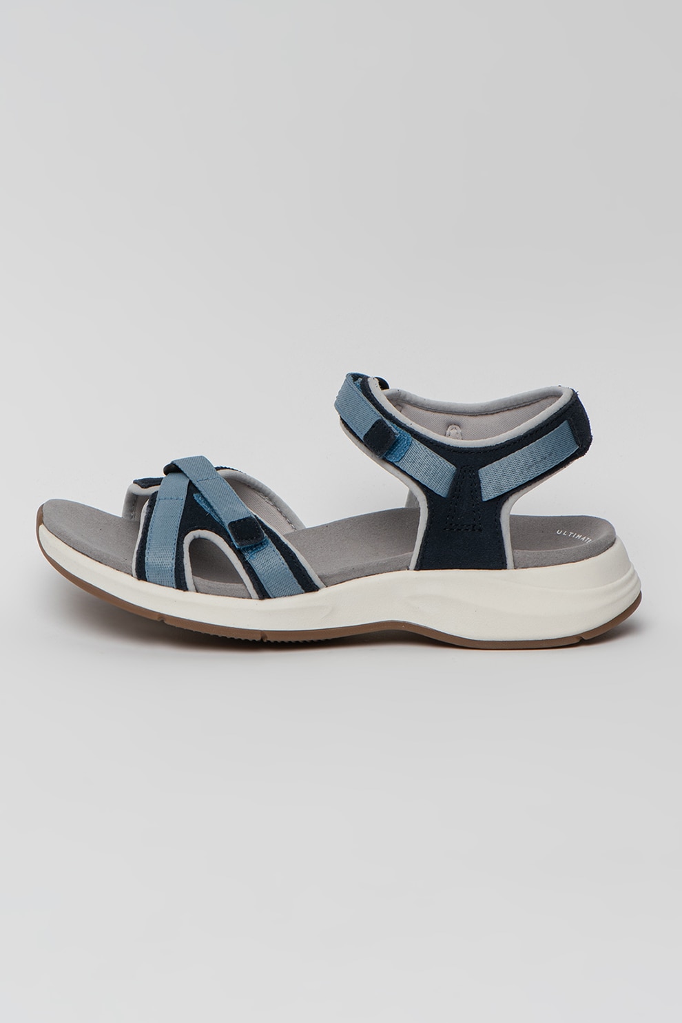 Clarks, Sandale de piele si material textil Solan Drift