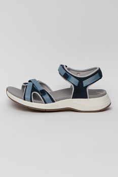 Clarks, Sandale de piele si material textil Solan Drift Clarks, Sandale de piele si material textil Solan Drift