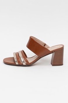 Clarks, Papuci de piele cu toc Jocelynne Andi Clarks, Papuci de piele cu toc Jocelynne Andi