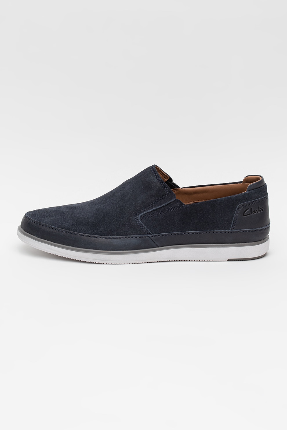 Clarks, Pantofi loafer de piele intoarsa Bratton