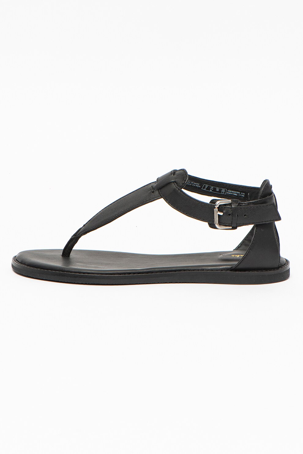 Clarks, Sandale din piele cu bareta separatoare si calcai decupat Karsea Post