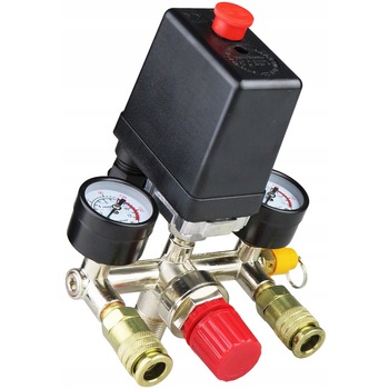 Reductor presiune pentru compresoare de 24L si 50L, Bass Polska Reductor presiune pentru compresoare de 24L si 50L, Bass Polska