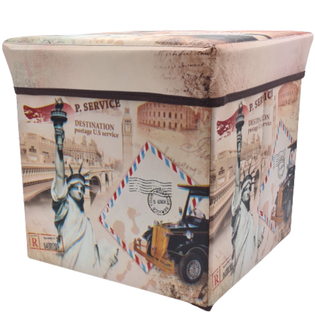 Cutie pliabila pentru depozitare model U.S , 32 x 32 x 32