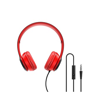 Casti Audio Hoco, BO5 Star Sound, Negru/Rosu Casti Audio Hoco, BO5 Star Sound, Negru/Rosu