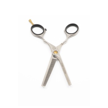 Foarfeca pentru filat, Jaguar, 5 inch, Argintiu/Negru Foarfeca pentru filat, Jaguar, 5 inch, Argintiu/Negru