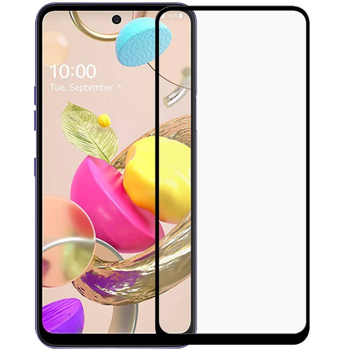 Защитно фолио закалено стъкло LG K42 / K52 / K62 Full Face