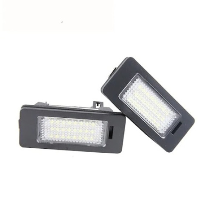 Set 2 Lampi numar led Audi A1, A6, A7, TT/TTS, RS5, TTRS