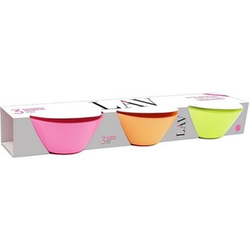 Set 3 boluri Lav Tropical, sticla, 215 ml Set 3 boluri Lav Tropical, sticla, 215 ml