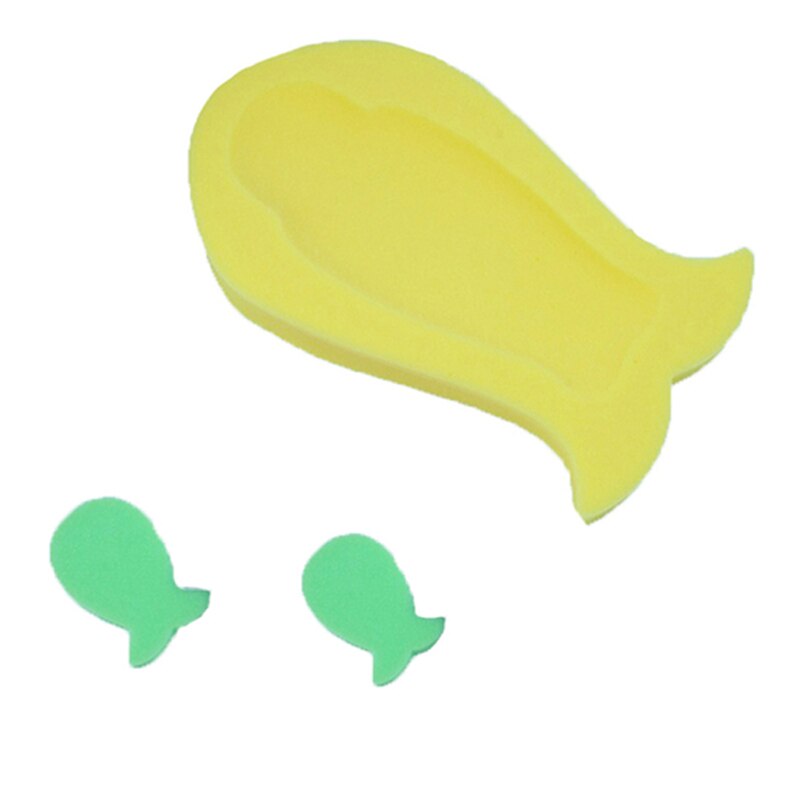 Set 2 piese burete si reductor din burete pentru cadita Mini Junior Midi 170030-2, Galben
