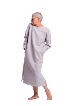 Pijama Loungewear, Gri Pijama Loungewear, Gri