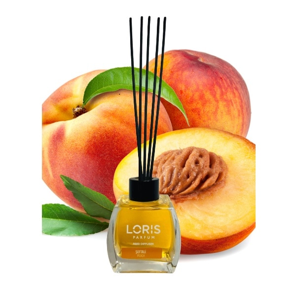 Освежител за стая, Reed Diffuser, Loris, Peach, 120 ML - eMAG.bg