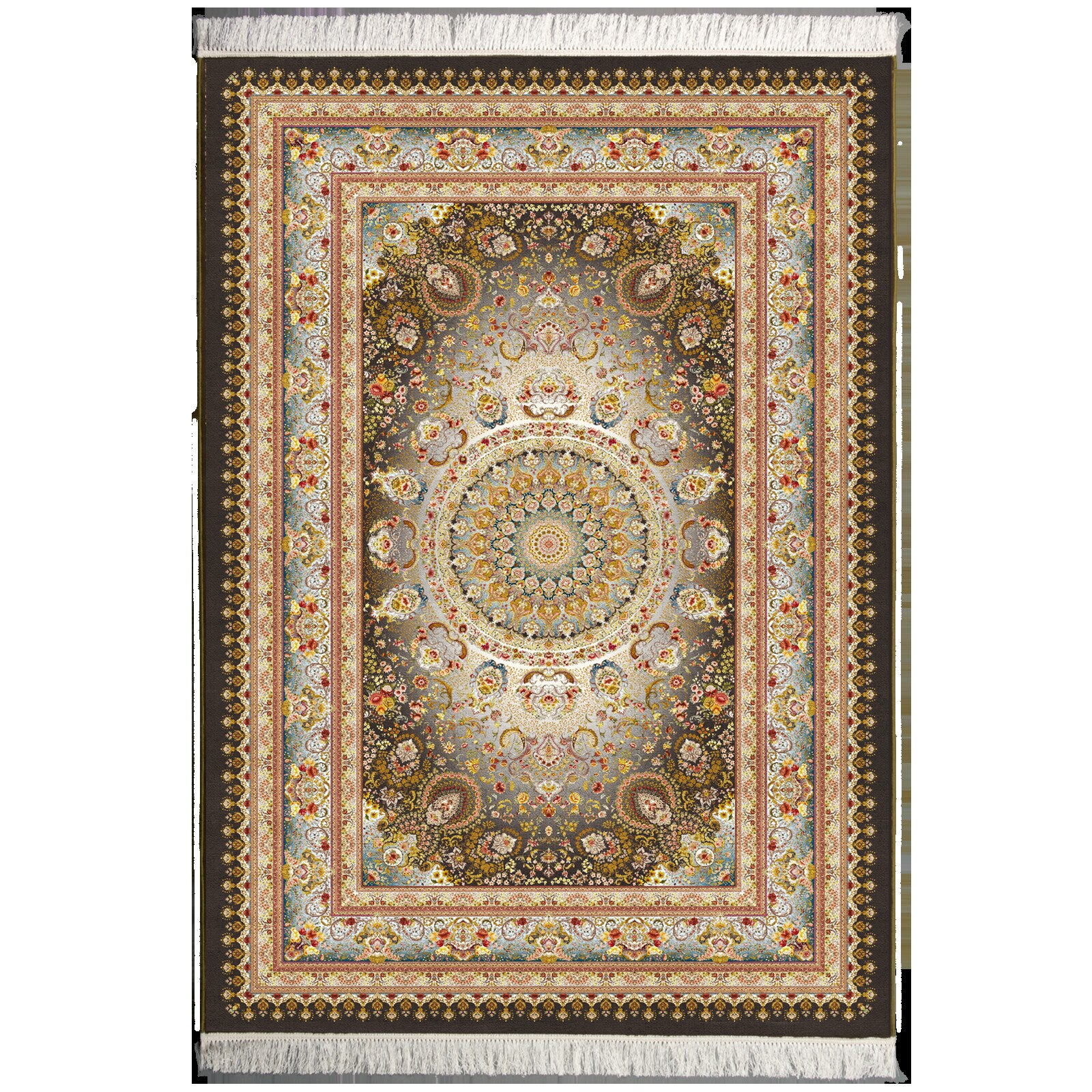 Covor EuCarpet 100911C Dimensiune 200x300 Gri - Bej