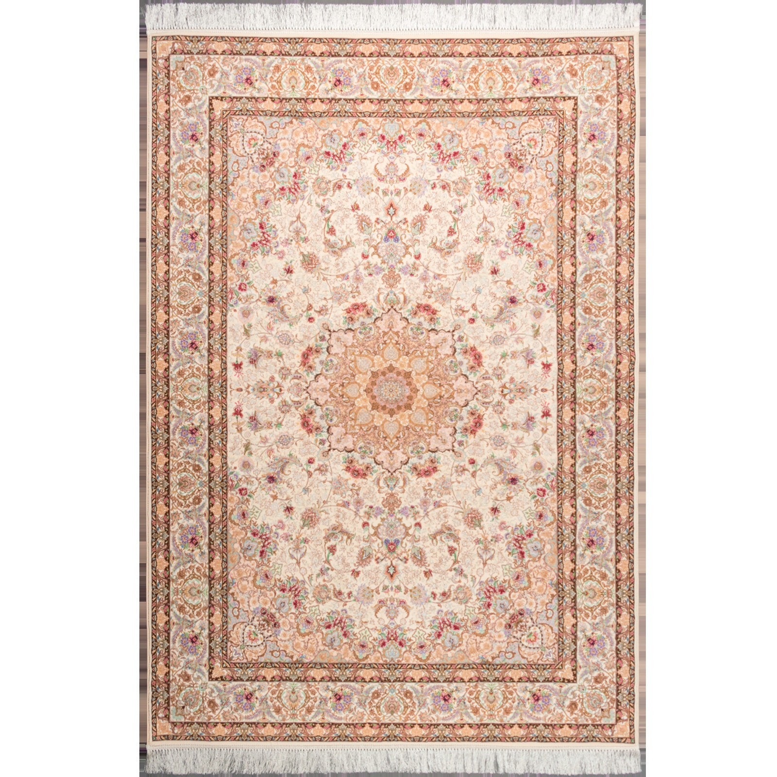 Covor EuCarpet 100906C1 Dimensiune 150x225 crema