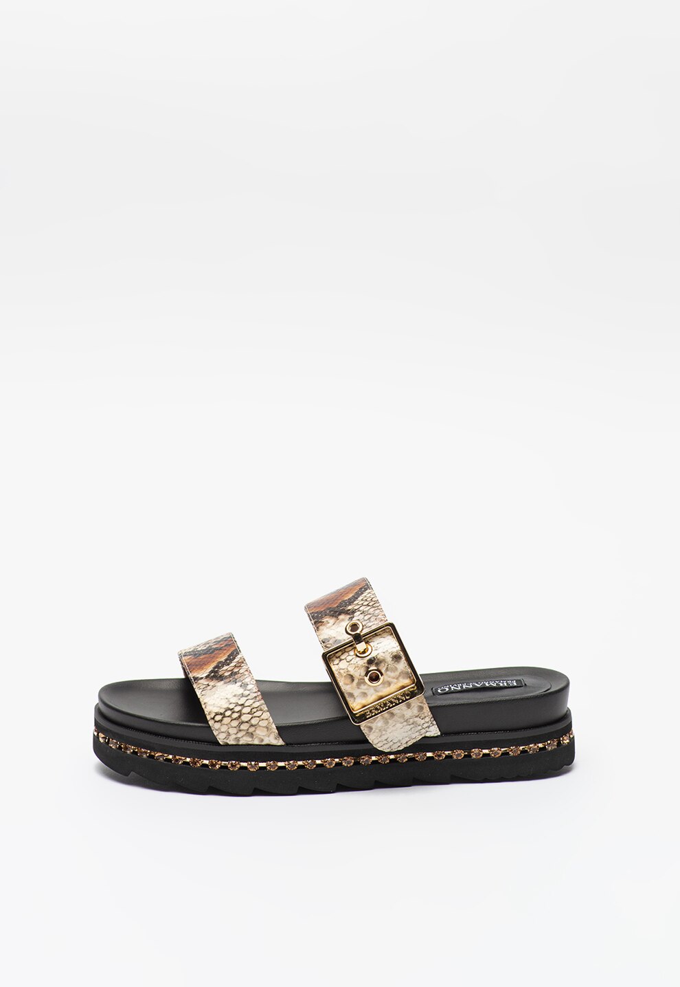 Ermanno Scervino, Papuci flatform de piele ecologica