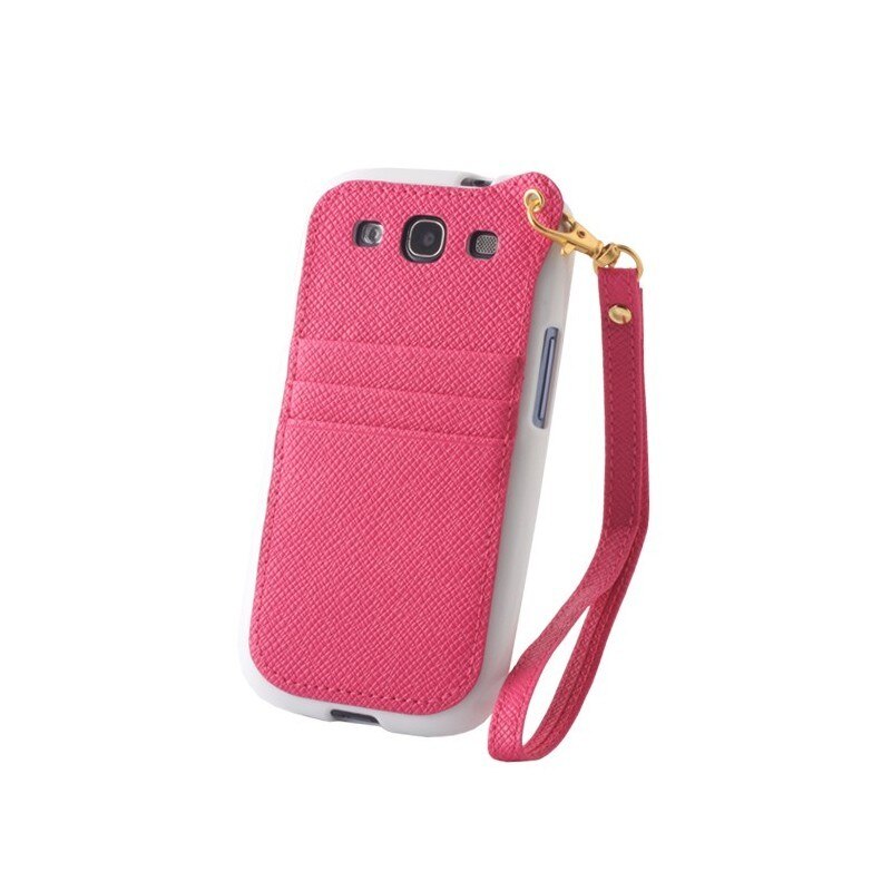 Husa Tip Pocket pentru Samsung Galaxy S3 I9300, roz