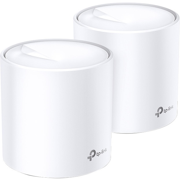 Sistem Mesh Wi-Fi TP-Link Deco X60(2-pack), Dual-Band, Gigabit, AX3000, cu acoperire completă pentru casă