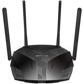 Router Wireless Mercusys MR70X Wi-Fi 6 Dual-Band Gigabit AX1800, OFDMA, MU-MIMO, Beamforming, Control Parental, WPA3, QoS, Mod Access Point, IPv6, Suport VPN Router Wireless Mercusys MR70X Wi-Fi 6 Dual-Band Gigabit AX1800, OFDMA, MU-MIMO, Beamforming, Control Parental, WPA3, QoS, Mod Access Point, IPv6, Suport VPN