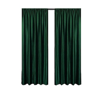 Set doua draperii Catifea Verde Smarald 2x150x225 cm, cu rejansa Set doua draperii Catifea Verde Smarald 2x150x225 cm, cu rejansa