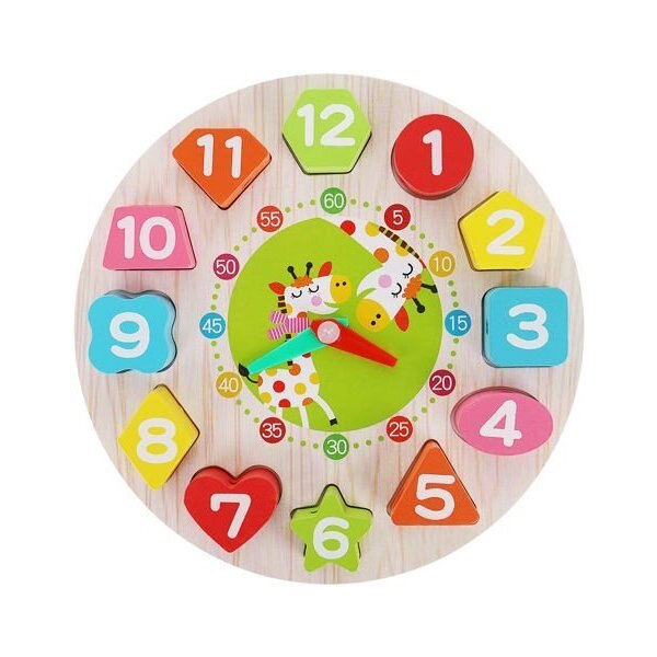 Puzzle din lemn Ceas, Iso Trade