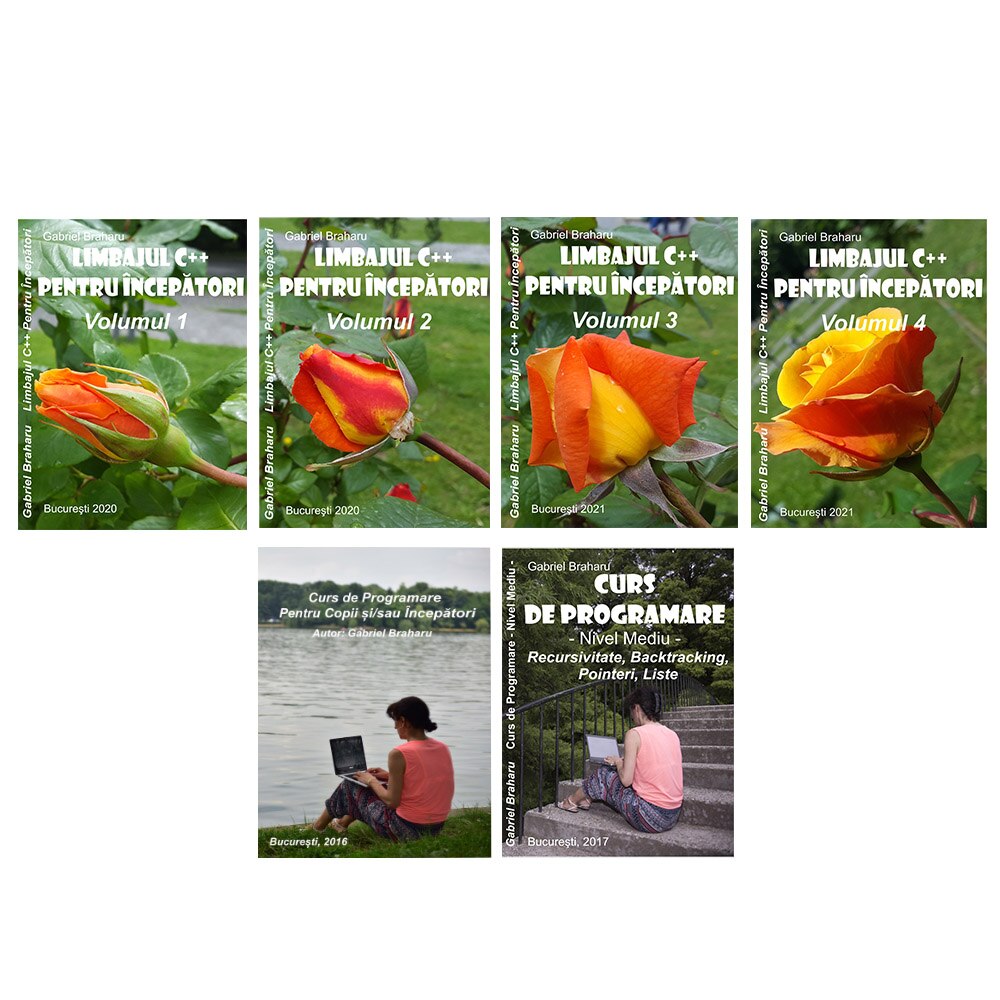 Set de 6 Carti Programare Incepatori (11), Gabriel Braharu, Colectia 