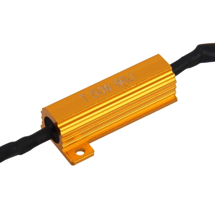 Set H7 anulatoare erori Canbus Led 50W, 8Ohm, Aluminiu