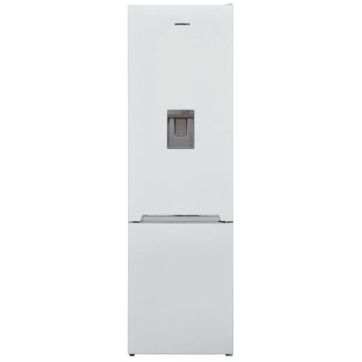 Heinner HC-V286WDF+ Kombinált hűtőszekrény, M:180cm, 286L, F energiaosztály, Fehér