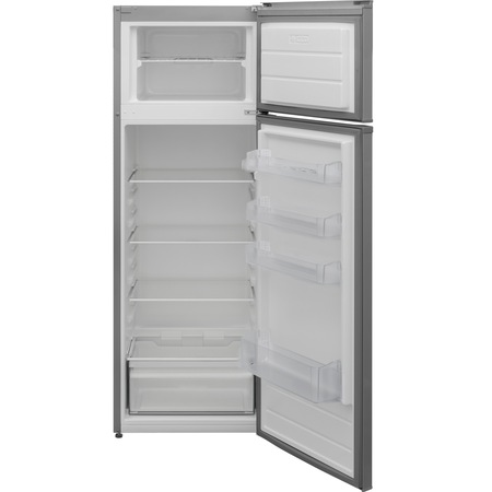 Хладилник с 2 врати Heinner HF-V240SF+, 242 л, Клас F, Less Frost, H 160 см, Сребрист