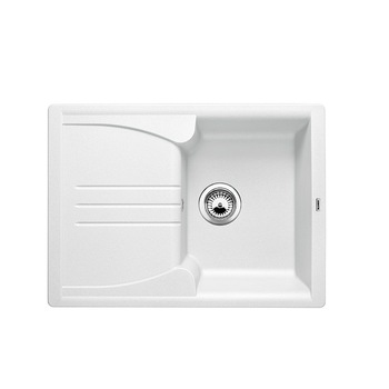 Chiuveta bucatarie Blanco NOVA 45 S, Silgranit sampanie, 81 x 50 x 19 cm, sifon cu ventil inclus, fara excentric Chiuveta bucatarie Blanco NOVA 45 S, Silgranit sampanie, 81 x 50 x 19 cm, sifon cu ventil inclus, fara excentric